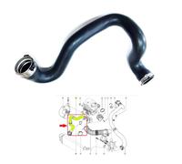 TUBO TURBO MANICOTTO INTERCOOLER per MASTER MOVANO NV400 2,3 DCi 2,3TDCi Gomma