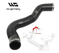 Tubo Turboschlauch Ladeluft per FIAT Ducato 2.3 D Multijet 1350776080