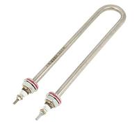 Tubo umidificatore per incubatrice da 300 W, umidificatore in acciaio inox per macchina da cova, accessorio per regolatore di umidità con fissaggio a bullone e cavo da 24 cm per