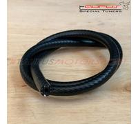 Tubo vacuum RINFORZATO depressione pressione telato diametro ø 4mm - NERO 1mt