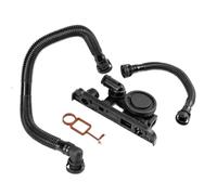 Tubo Ventilazione Carter Compatibile Con Per Jetta 1K2 2005 2006 2007 2008 2009 2010 1 Set Kit Valvola Di Sfiato Basamento PCV OEM: 06F103483E 06F103221E 06F129101L