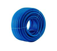 Tubo Vuoto / Ondulato 23/28mm Blu 50m per Composito di Alluminio O Cavo