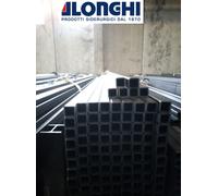 TUBOLARE FERRO ACCIAIO QUADRO 30X30X3 mm. BARRA PROFILO 6 PEZZI da 2 METRI