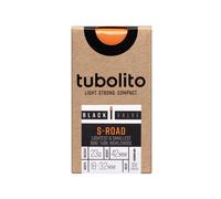 TUBOLITO Camera d'aria S-Tubo, strada, 700c, valvola 42 mm, nera