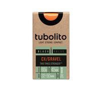 TUBOLITO Camera d'aria Tubo, CX/gravel, 700c/28", valvola 42 mm, nera