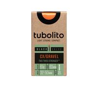 TUBOLITO Camera d'aria Tubo, CX/gravel, 700c/28", valvola 60 mm, nera