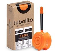 Tubolito - S-Tubo-Road-700C-SV60 - Camera d'aria bicicletta 700C-SV60 nero