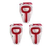 Tubos masticables de Speech Pathology LLC - Super Chew con nudos rojos - Juego de 3