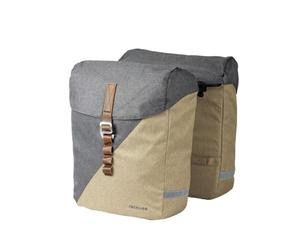 Tubus Carrier Systems GmbH - Borse per portapacchi per adulti, modello Racktime System Heda 2.0, colore: sabbia/grigio, taglia unica