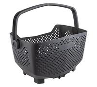 Tubus Racktime Baskit Edge 2.0 System - Cestino per adulti, 43 x 24 x 29 cm, colore: Nero