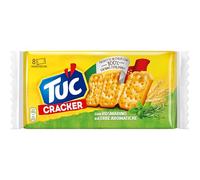 Tuc Cracker, Gusto Rosmarino ed Erbe Aromatiche, Cotto al Forno con Grano 100% Italiano, 250g