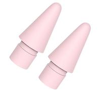 TUCANA 2 punte colorate per penna compatibili con Apple iPad Pencil di 1a e 2a generazione (rosa)