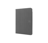 Tucano, Cover per iPad Air 11" M2 (2024) e M3 (2025), iPad Pro 11" (2ª, 3ª, 4ª Gen), iPad Air 10 e 9" (4ª/5ª Gen), Cover Up Plus, Stand e Porta Apple Pencil in PU con Scocca Semi-Rigida, Grigio Scuro