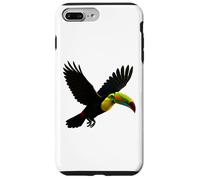 Tucano fatturato a chiglia Realistico Tropical Bird Art per la fauna selvatica Custodia per iPhone 7 Plus/8 Plus