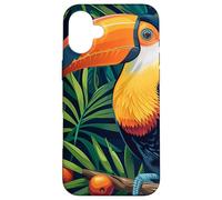 Tucano Foglie Grafica Color Custodia per iPhone 16 Plus
