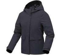 Tucano Urbano giacca moto 4 stagioni URBANA DISTRICT HYDROSCUD. Giubbotto scooter donna termico, antivento ed antipioggia. Giacca moto donna con gilet staccabile certificata CE classe A. Blu Tg. L