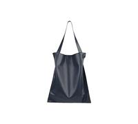 Tucano - Ginetta borsa tote a spalla misura L con chiusura magnetica alla moda in morbida pelle sintetica ottenuta dalla plastica riciclata. Ideale per il tempo libero, da donna. Blu
