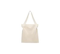 Tucano - Ginetta borsa tote a spalla misura S con chiusura magnetica alla moda in morbida pelle sintetica ottenuta dalla plastica riciclata. Ideale per il tempo libero, da donna. Beige