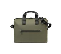 Tucano - Gommo borsa Porta PC, Computer, Laptop 15.6 pollici, compatibile con MacBook PRO 16", in materiale gommato di design per Uomo e Donna. Verde Militare