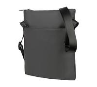Tucano, Gommo Shoulder Bag, Borsa a Tracolla Uomo Donna in Materiale Gommato, Borsa Compatta e Slim con Sistema Anti-Radiazioni, Tracolla Regolabile e Tasca Esterna, Nero