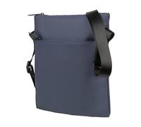 Tucano, Gommo Shoulder Bag, Borsa a Tracolla Uomo Donna in Materiale Gommato, Borsa Compatta e Slim con Sistema Anti-Radiazioni, Tracolla Regolabile e Tasca Esterna, Blu