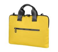 Tucano, Gommo Super Slim Borsa Porta PC per Laptop 14" e MacBook Air 15", Borsa Computer con Tracolla Rimovibile e Tasca Accessori, Materiale Gommato Water Resistant, 36x25,5x2 cm, Giallo