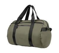 Tucano, Gommo Weekender, Borsone da Viaggio e Palestra in Materiale Gommato, Borsone o Zaino con Tracolla e Tasche Esterne, Borsa Uomo Donna 45x33x25 cm, Verde Militare