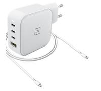 Tucano MA-GAN100-EU-W Caricabatterie per dispositivi mobili Bianco Interno