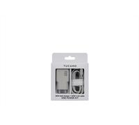 Tucano - Power Kit One: Caricatore Gan 35w + Cavo Usb-c 60w-grigio Tucano