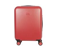 Tucano - Ted 40L Trolley da cabina a quattro ruote in policarbonato, doppia maniglia verticale e orizzontale, separatore interno con zip e doppia cinghia per indumenti, chiusura TSA