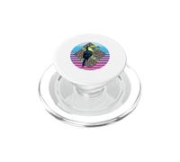 Tucano tropicale uccello geometrico fauna selvatica foresta PopSockets PopGrip per MagSafe
