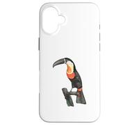 Tucano Uccello Ornitologia Bellissimo uccellino Tucano Custodia per iPhone 16 Plus