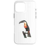 Tucano Uccello Ornitologia Bellissimo uccellino Tucano Custodia per iPhone 16 Pro Max