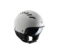 Casco jet Tucano Urbano EL FRESH Bianco Ghiaccio Lucido M