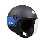 C1000INTN4 - CASCO JET EL'JETTIN 6.0 NERO OPACO INTER TAGLIA M OMOLOGAZIONE ECE