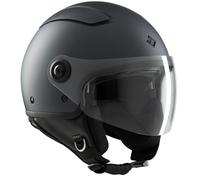 Tucano Urbano casco jet El'Fan nero antracite opaco XS