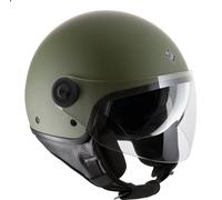 Tucano Urbano casco jet El'Mettin 6.0 - Verde Airborne opaco L