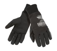 Guanto da Bici Urban Impermeabile Nero-Giallo Fluo con Moffola Estraibile - Taglia L