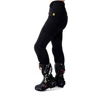 TUCANO URBANO MOTOGIRL - RIBBED LEGGINGS Black IT44EU40-L30