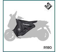 TUCANO URBANO R180 COPRIGAMBE TERMOSCUD PER MOTO SCOOTER IMPERMEABILE NERO