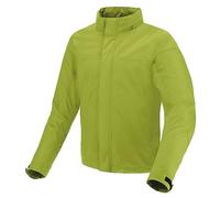 Tucano Urbano Rain Over, Giacca Urban Cycling, con Sovraguanto A Moffola Estraibile Unisex-Adulto, Verde Lime, S