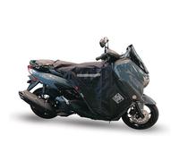 Tucano Urbano coprigambe per scooter Termoscud® R225 per Yamaha N-Max. L'originale termoscudo scooter, brevetto anti sventolio S.G.A.S. Triplo strato HYDROSCUD a tenuta stagna. Termico. Certificato CE