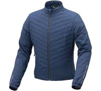 Tucano Urbano giacca bicicletta MEZZO. Giacca bici uomo ultraleggera, antivento, termica e super compattabile. Giacca tecnica bici in nylon. Giacca piumino urban cycling richiudibile. Blu. Tg. XL