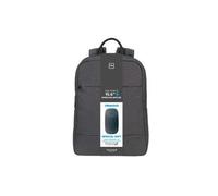 TUCANO ZAINO + MOUSE WIRELESS BUNDLE,PER LAPTOP FINO 15,6,CON TASCA FRONTALE E L