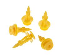 TUCANSBP 10 pz Giallo Coda Pannello Porta Clip Fermo Nylon Numero Parte 6502991 Compatibile for WJ Jeep Grand Cherokee Laredo Chrysler