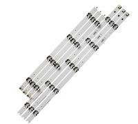 TUCANSBP 4 Set Striscia di retroilluminazione a LED 9 Lampada Compatibile for LG 43 "V16 ART3 2563 6916L-2563A 43uH6500 Lc430dgg LC430DUE Fj M1 A1 M2 43UH676V 43UH650V (Color : 1set(6pcs))