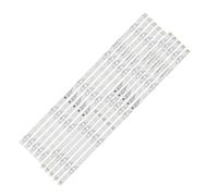 TUCANSBP Striscia di retroilluminazione a LED 10 Lampada Compatibile for Philips 55" TV 55pus7304 55pus6704 55PUS7394 55PUS7504 LB-GM3030-GJ0D22555X10AN22-R-1-HLT