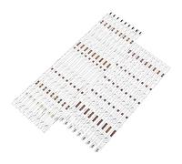 TUCANSBP Striscia TV retroilluminata a LED 9 Paia/Set 3V 2W Compatibile for Samsung 55 Pollici V5DR_550SCA_L0 UA55JS7200 UN55JS7000 55JS7200 UE55JU6800 UE55JU6870