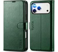 TUCCH Custodia per iPhone 17 Pro Max 6,9" 5G 2025, Verde Notte