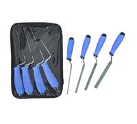 Tuck Pointing Tools, spatola per fughe in acciaio , 4 pezzi, per stuccatura, riparazione di piastrelle, pulizia e riparazione delle pareti
